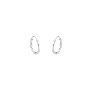 Brinco de Prata 925 Argola de Clique P