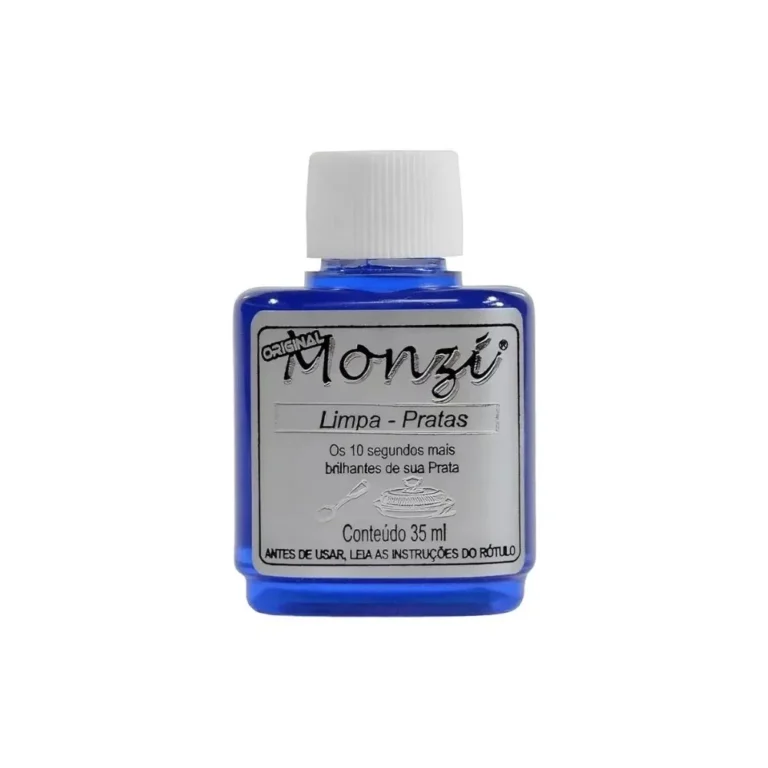 Monzi Limpa Prata Pequeno 35ml Polimento Original