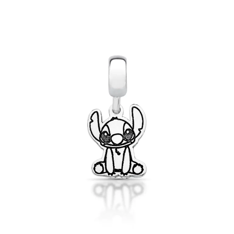 Berloque de prata 925 stitch Sentado