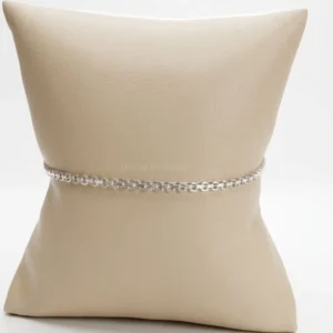 Pulseira de Prata 925 corrente esteira